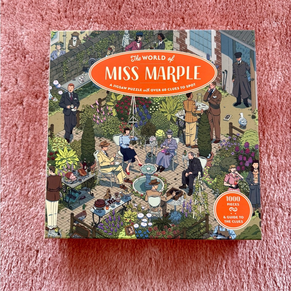 Laurence King The World of Miss Marple 1000-Piece Jigsaw Puzzle